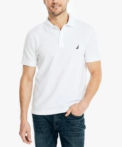 Nautica | Bright White Deck Classic-Fit Polo - Men