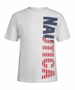 Nautica | Bright White Americana Graphic Short-Sleeve Tee - Toddler & Boys