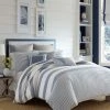 Nautica | Blue & White Stripe Fairwater Duvet Cover Set