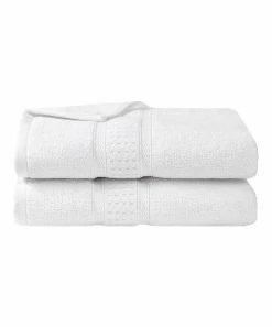 Nautica | Deck White Oceane Cotton Bath Towel - Set of Two