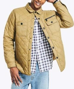 Nautica | Coastal Olive Tempasphere Quilted Jacket - Men