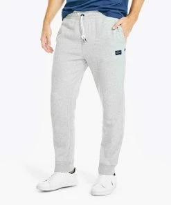 Nautica | Gray Heather & Blue Nautica Joggers - Men