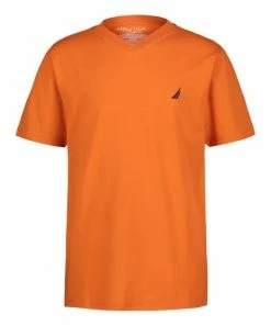 Nautica | Fireside Logo V-Neck Tee - Toddler
