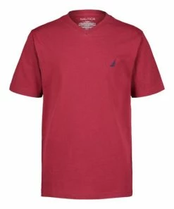 Nautica | Rhubarb Straight Crewneck Tee - Toddler & Boys