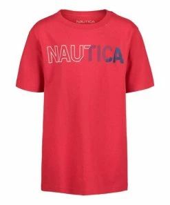 Nautica | Carmine Lightning Logo Crewneck Tee - Boys