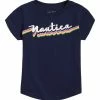 Nautica | Peacoat-Blue Retro Logo Crewneck Tee - Toddler & Girls