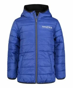 Nautica | Surf the Web Packable Puffer Jacket - Toddler & Boys
