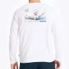 Nautica | Sail White & Blue 'Nautica Modern Maritime' Long-Sleeve Tee - Men