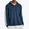 Nautica | Navy & White Stripe Hoodie - Men