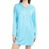 Nautica | Twilight Blue Long-Sleeve Hooded Cover-Up - Women