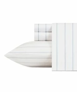 Nautica | Blue & White Skippers Island Cotton Sheet Set