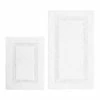 Nautica | White Tufted Peniston Bath Rug - Set of Two