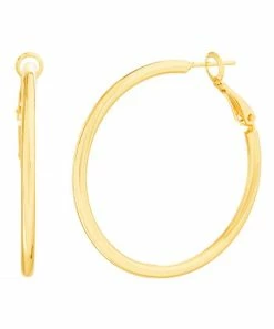 Nautica | 18k Gold-Plated Hoop Earrings