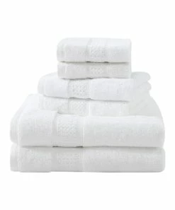 Nautica | Deck White Oceane Six-Piece Towel Set